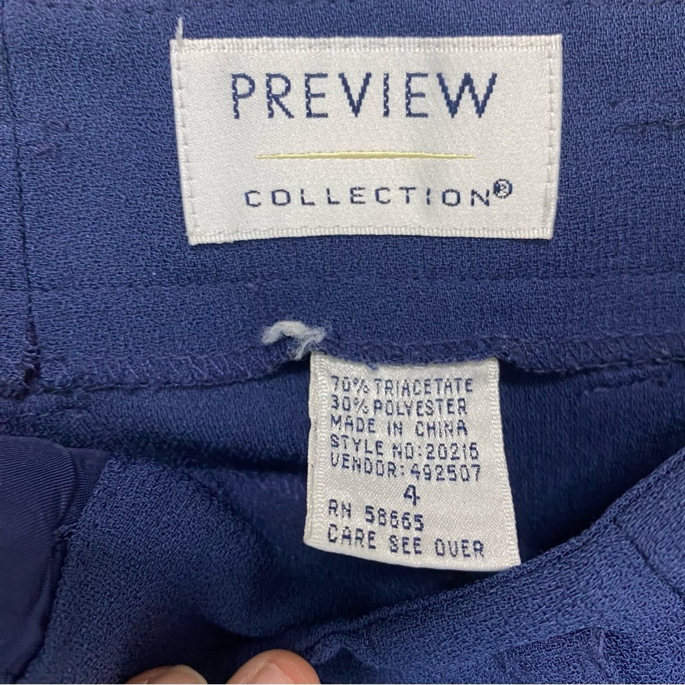 PREVIEW Blue Women’s Trousers - Picture 6 of 6